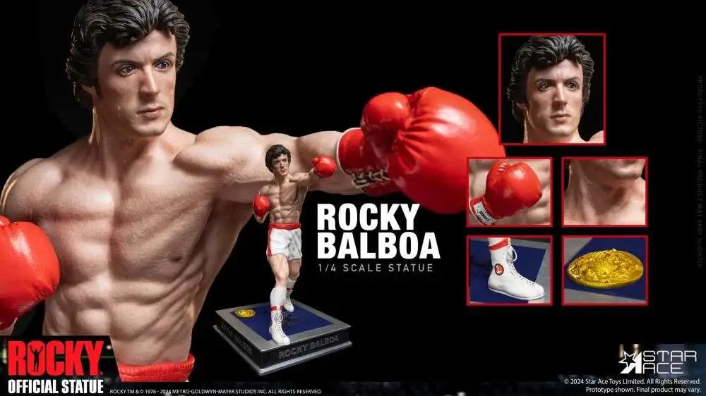 Statue rocky balboa epic fight 1/4 scale